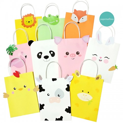 Animals Paper Bags